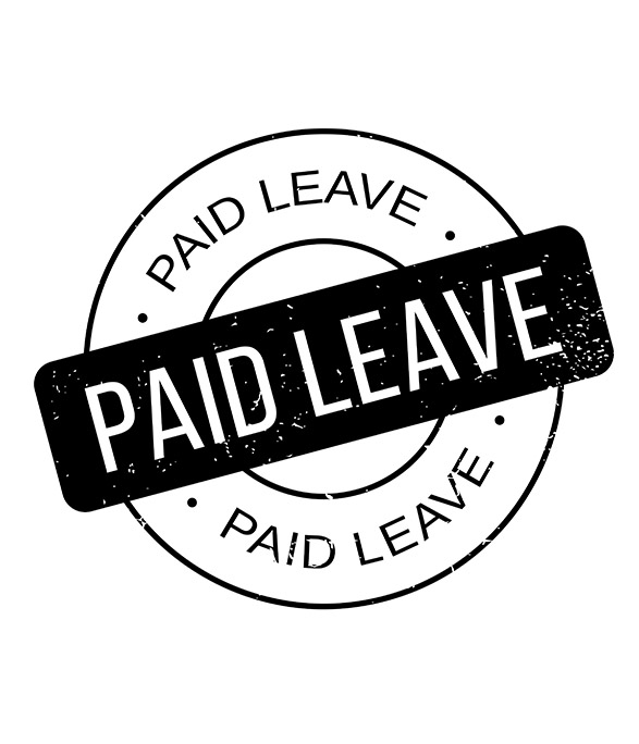 Paid Leave stamp